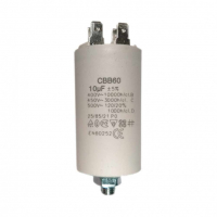Конденсатор для LG, Samsung, Ariston, СВВ60 10мкФ, 450V, х60100 Конденсатор для LG, Samsung, Ariston, СВВ60 10мкФ, 450V, х60100