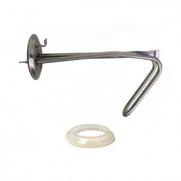 Комплект ТЭН 1,5кВт (1500Вт) RF для водонагревателя Thermex, Garanterm H 15, H 30, под анод М6, нерж. + прокладка, 10078K1