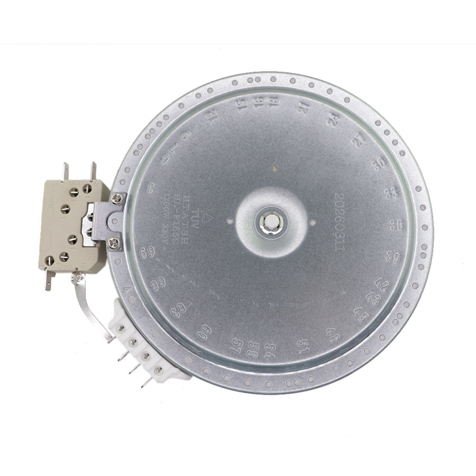 Конфорка для стеклокерамической плиты Whirlpool, Ariston, Indesit, Gefest 1200Вт, 165мм, 916512 Конфорка для стеклокерамической плиты Whirlpool, Ariston, Indesit, Gefest 1200Вт, 165мм, 916512