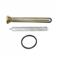 Комплект ТЭН 1,2кВт (1200Вт) RDT, резьбовой 42мм для Ariston, De Luxe, Real, Thermex + прокладка + анод, R182232K1