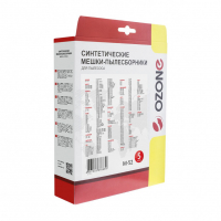 Мешки-пылесборники для пылесосов Thomas, Kalorik, Novamatic синтетические, 5 шт + микрофильтр, Ozone, M-52NZ Мешки-пылесборники для пылесосов Thomas, Kalorik, Novamatic синтетические, 5 шт + микрофильтр, Ozone, M-52NZ