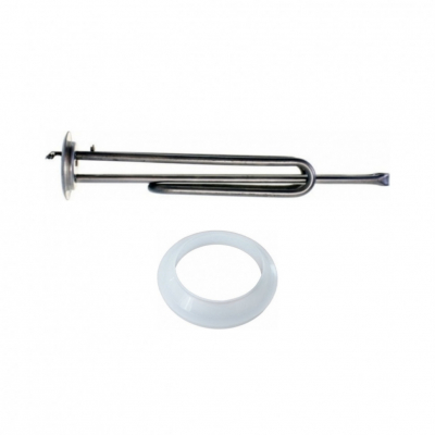 Комплект ТЭН 1,5кВт (1500Вт) RF для водонагревателя Thermex, Garanterm, под анод М6, контакты под винт + прокладка, 20049K1