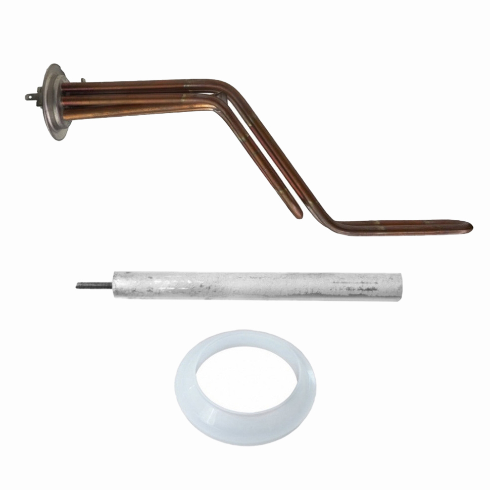 Комплект ТЭН 2 кВт (2000 Вт) RF для горизонтального водонагревателя Thermex RZL, ID, IF, IR, RZB, Garanterm GTR, Electrolux EWH + прокладка + анод, 30053K Комплект ТЭН 2 кВт (2000 Вт) RF для горизонтального водонагревателя Thermex RZL, ID, IF, IR, RZB, Garanterm GTR, Electrolux EWH + прокладка + анод, 30053K