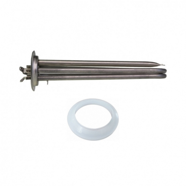 Комплект ТЭН 2кВт (2000Вт) RF для водонагревателя Thermex, Garanterm, Electrolux EWH, под анод М4, клеммы под винт + прокладка, 20115K1