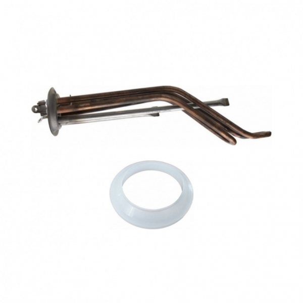 Комплект ТЭН 2кВт (2000Вт) RF для горизонтального водонагревателя Thermex, Garanterm GTR, Electrolux EWH под анод М6 + прокладка, 20124K1