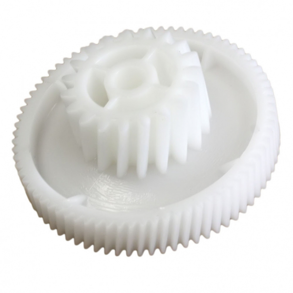 Малая шестерня для мясорубки Bosch, Zelmer ZMM, D62мм, 74/19 зубьев, 799150, h1054