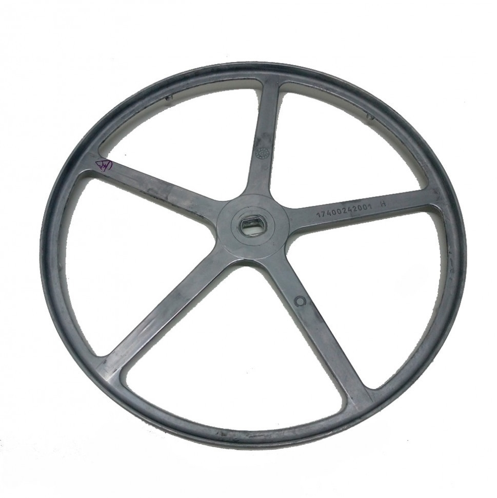 Шкив для стиральной машины Ariston, Indesit, Whirlpool, 280мм (174002420), 17400242001 Шкив для стиральной машины Ariston, Indesit, Whirlpool, 280мм (174002420), 17400242001