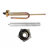 Комплект ТЭН 1,2кВт (1200Вт) RCF для водонагревателя Thermex, Garanterm + прокладка + анод, 184279K